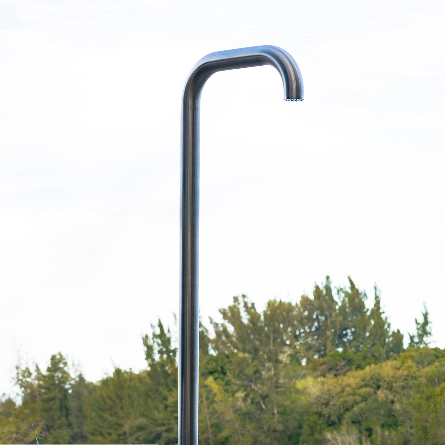 Stellar Estella Shower - Brushed 316, Freestanding, Garden, Inox, Marine Grade, Outdoor, Shower, Stainless Steel