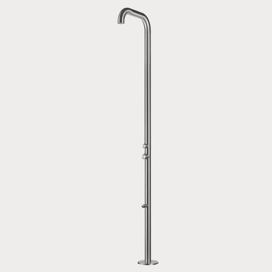 Estella Douche d'Extérieur - Inox Brossé