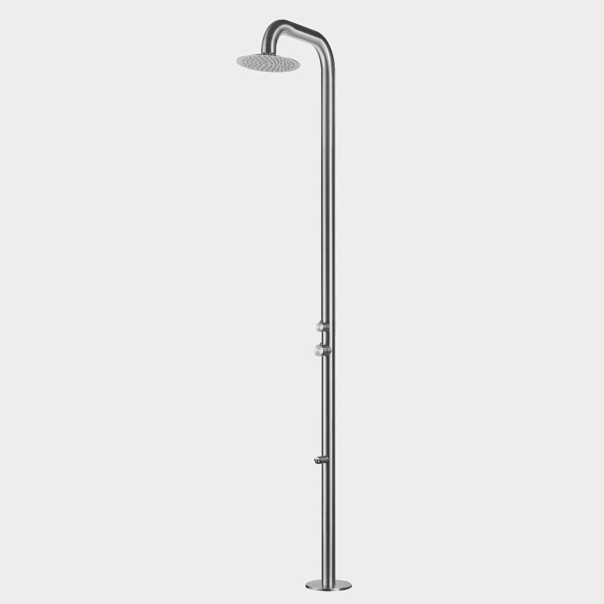 Stellar Build-Your-Own Outdoor Shower 316, Freestanding, Garden, Inox, Marine Grade, Outdoor, Shower, Stainless Steel